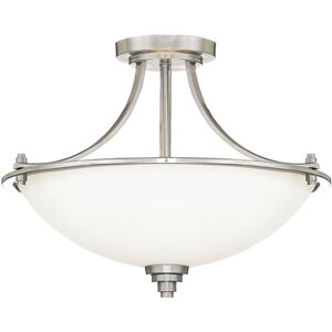 Bristo 3 Light 17.50 inch Semi-Flush Mount